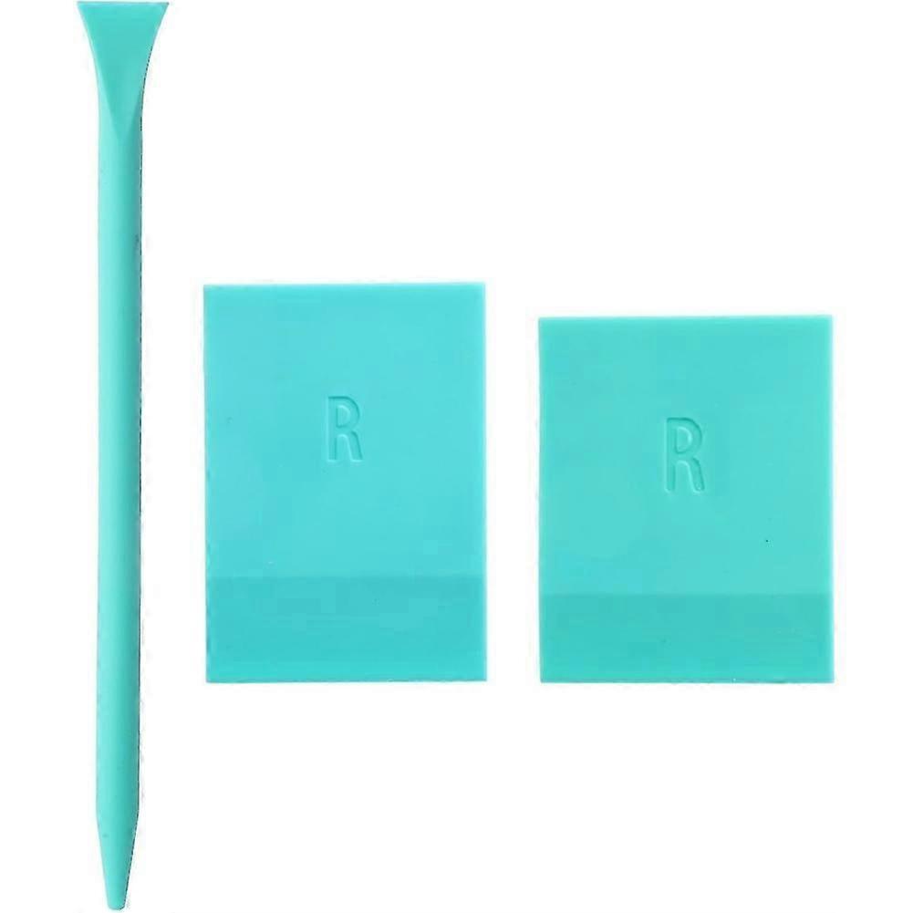 3 Pack Mini Rubber Squeegee - Optimized compatible with Use with Mesh Backed Stencils and Transfers - Mini Squeegee