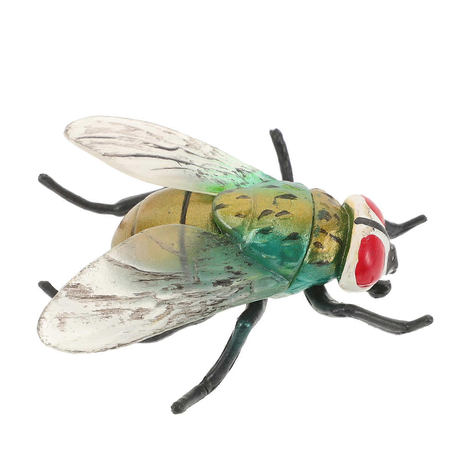 Simulated Flies Toy Plastic for Prank Realistic Model