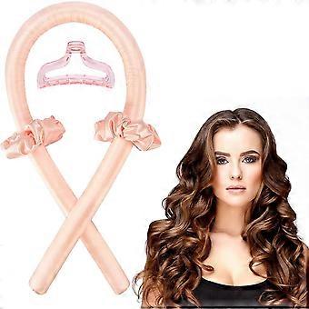Modelador de cabelo, Betterlife Heatless Hair Roller, Sem Heat Salon Silk Hair Curlers Soft Foam Hair Rollers com Duckbill Clips para Cabelo Natural