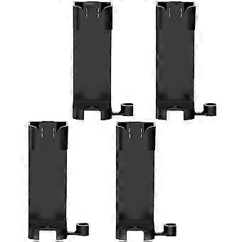 Punch-Free Wall-Mounted Storage Rack Hair Dryer Storage Rack Black