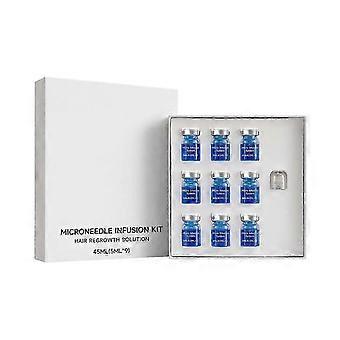 Sistema de suero de péptidos de cobre (9x5ml) - Para un cabello con apariencia más abundante y densa, y un cuero cabelludo sano. Set nutritivo para el cuidado del cabello. ¡Novedad!_JSAO