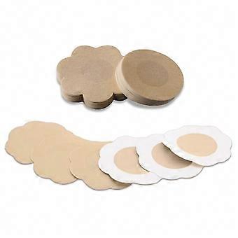 Women's Disposable Nipple Covers, Invisible Petal Style, 25-26