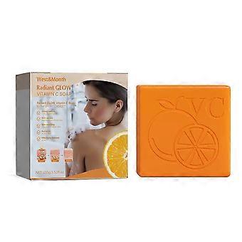 West&Month Whitening Vitamine C Zeep Verhelderende Hydraterende Bad Reinigingszeep