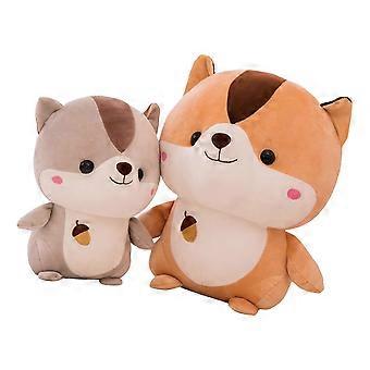 Plush Stuffed Toy for Playing 2Pcs Lovely Cartoon Raccoon Animal Dolls