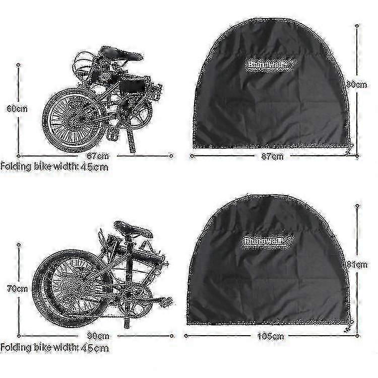 Folding Bicycle Waterproof Storage Bag 26-27