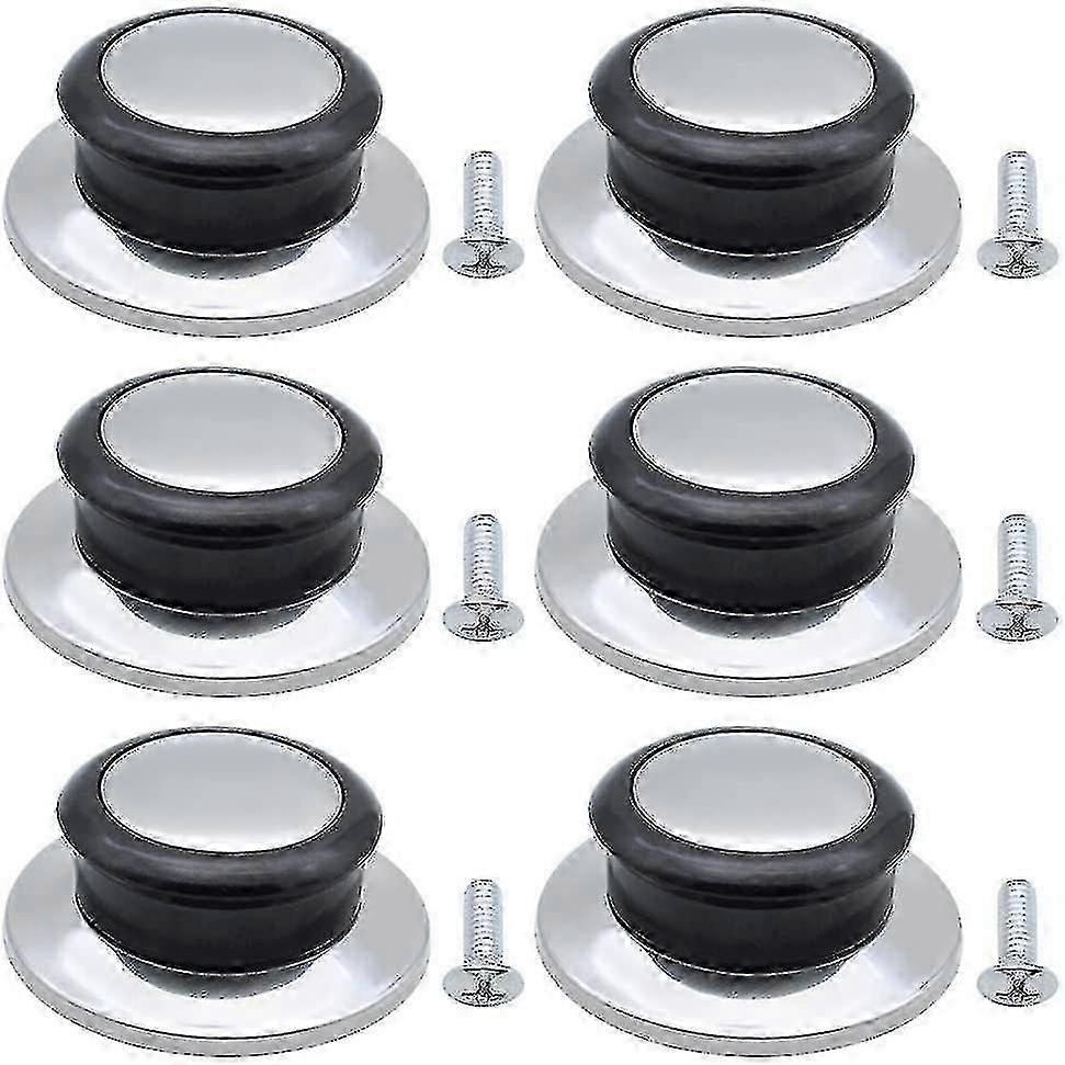 Pot Lid Knobs 6 Pcs Universal Replacement Handle Replacement Lid 26-27