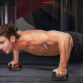 Home Fitness Saddle-Shaped Push-Up Bracket, Non-Slip TPE Handles, Durable PP Base, Portable Pair for Upper Body Workout