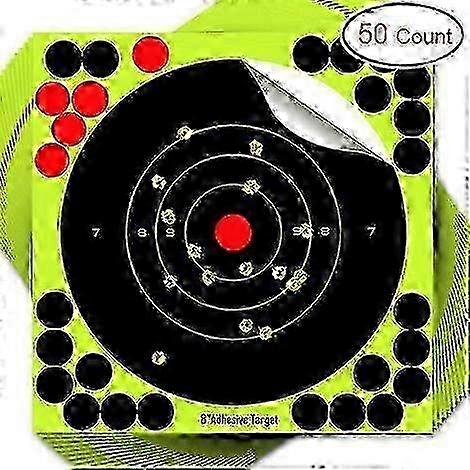 Fluorescent Yellow 203mm Splash Targets