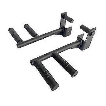 2 stuks Dip Bar Attachment Push-up Grip Handles Borst Push-up Triceps Training voor Squat Rack Eenvoudig te installeren Pull-up Multi GripsP20211224636