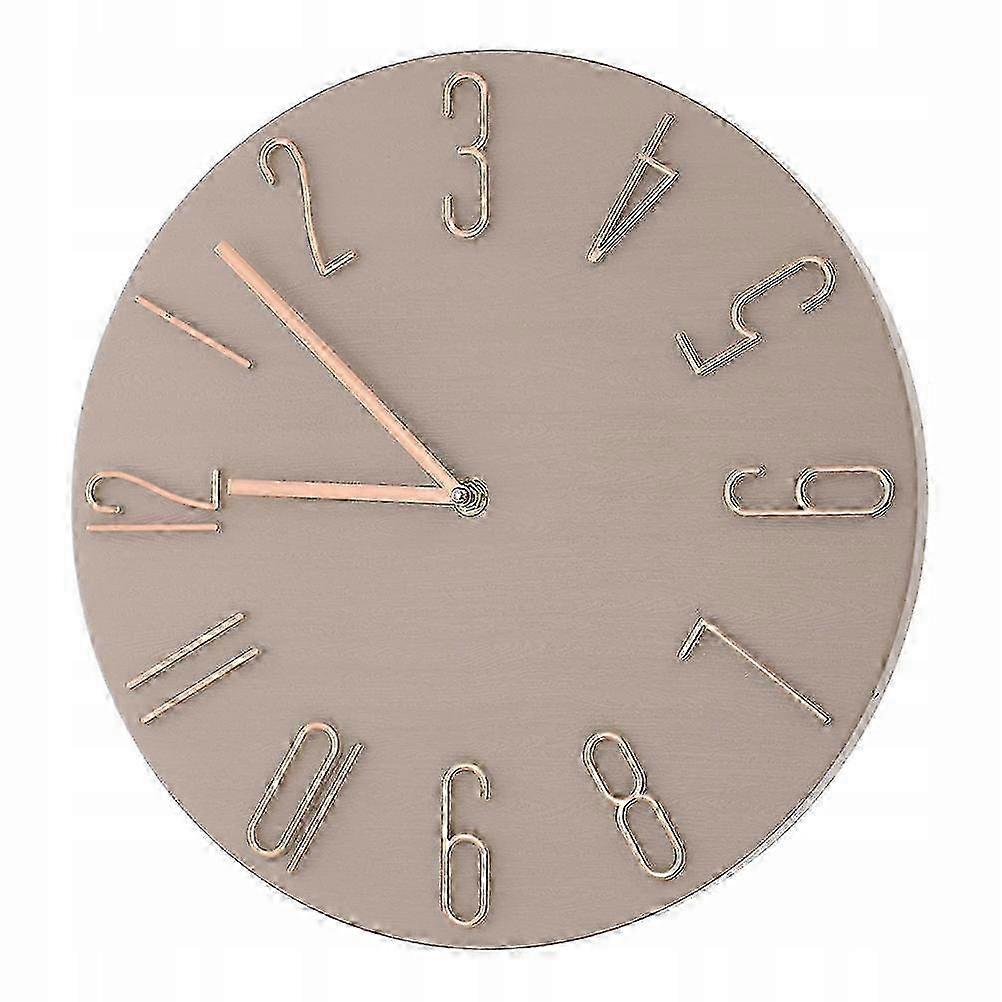 Digital Wall Clock with Date & Temperature Display
