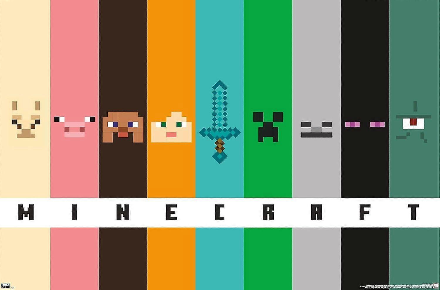Minecraft - Pixel Bars Puzzle AD184