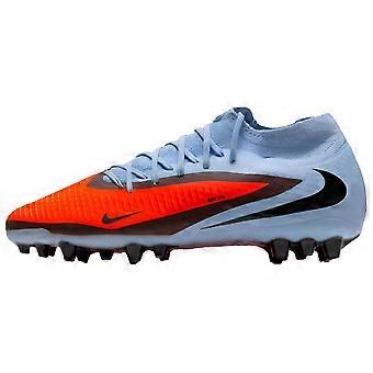 Nike Phantom 6 Synthetic Leather Cushioning Slip Resistant Coverage Soccer Shoes Men's Red Blue HQ2281-400