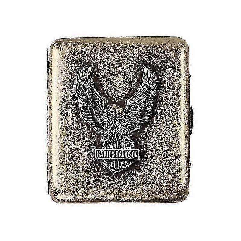 Men's Relief-Engraved Cigarette Case