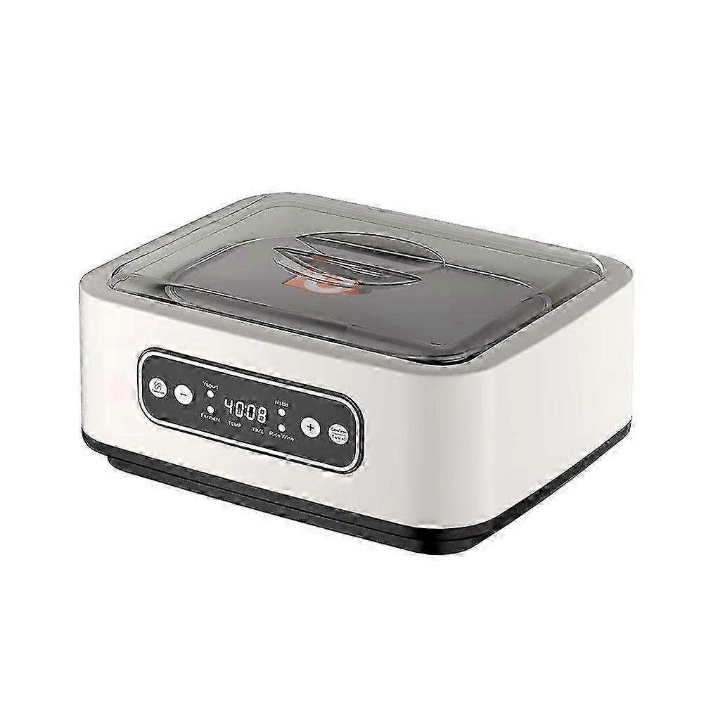 Yogurt Machine 1.6L Large Capacity Household Fully Automatic Multi-Function Stainless Temperature Control US Plug