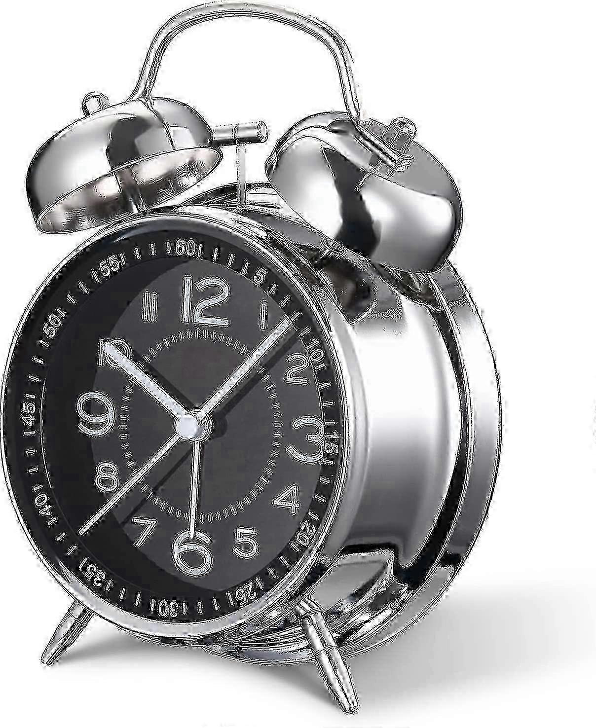 Silent Sweep Loud Alarm Clock