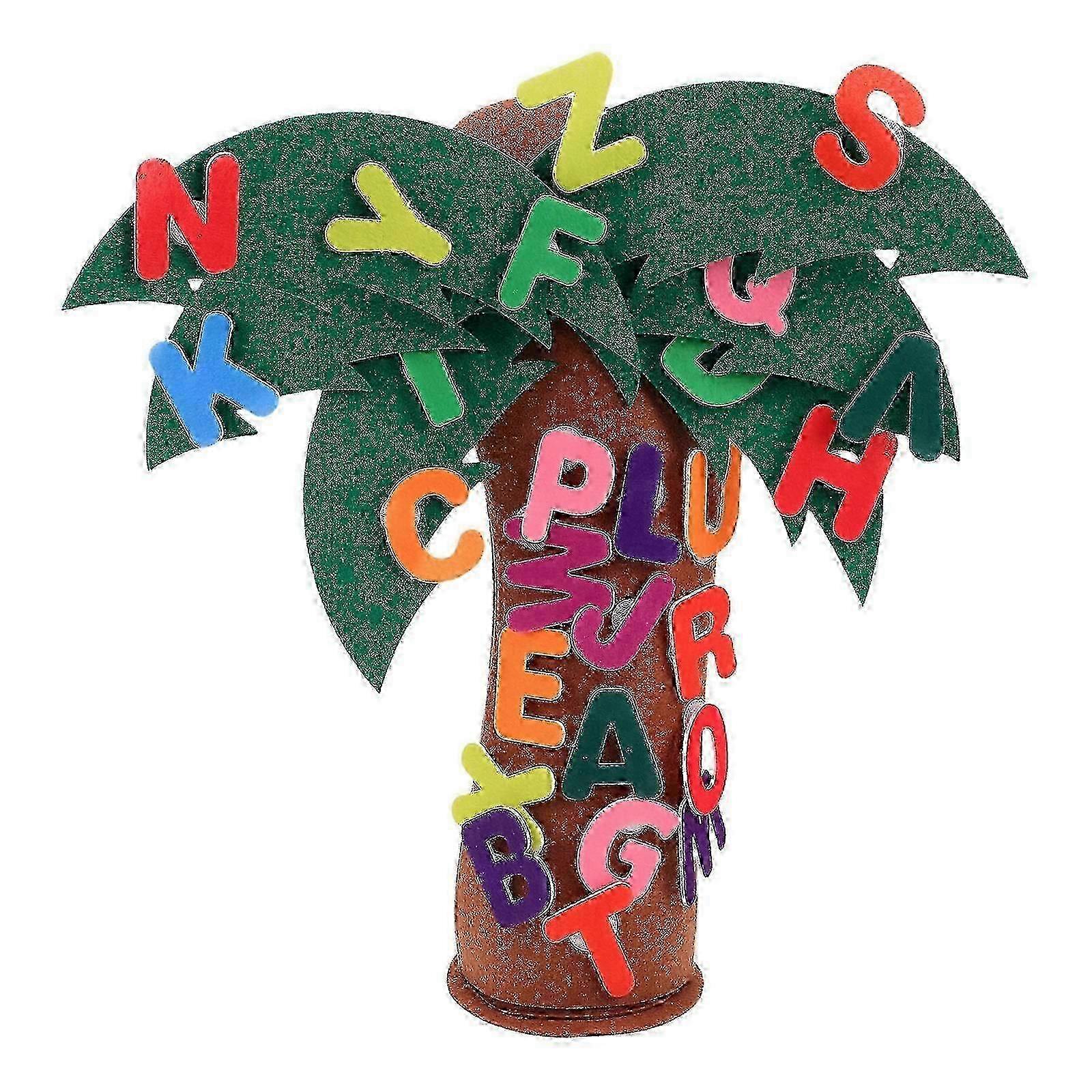 Interactive Felt Letter Tree Educational Toy