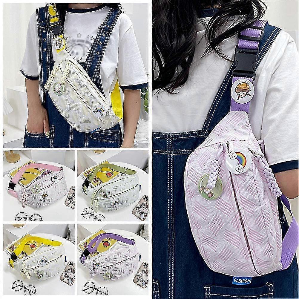 Nylon Waist Pack Multi Compartment