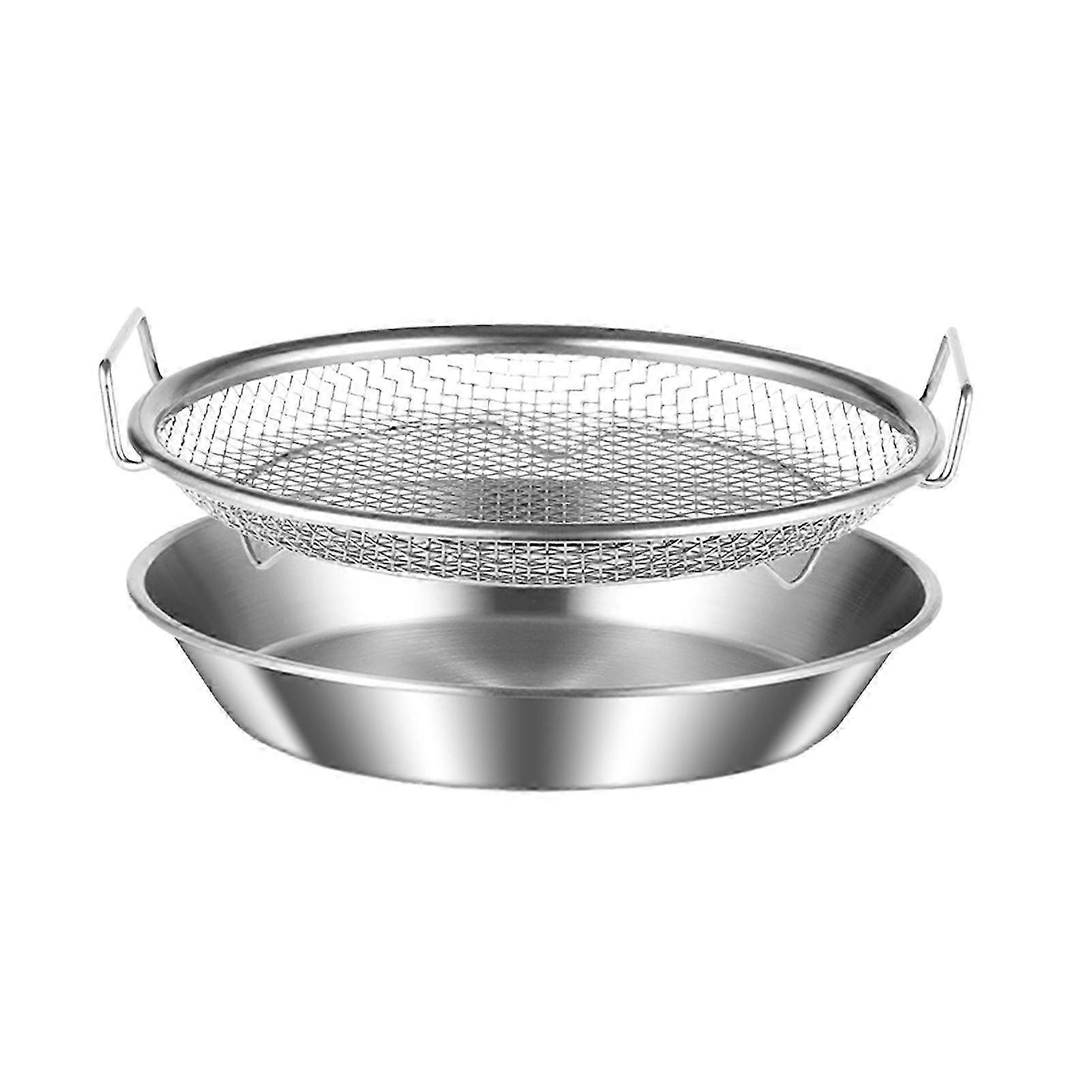 Premium Stainless Steel Strainer Pan