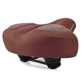 Wide Comfortable Bike Saddle with Soft Padding for Mountain Road Bicycle