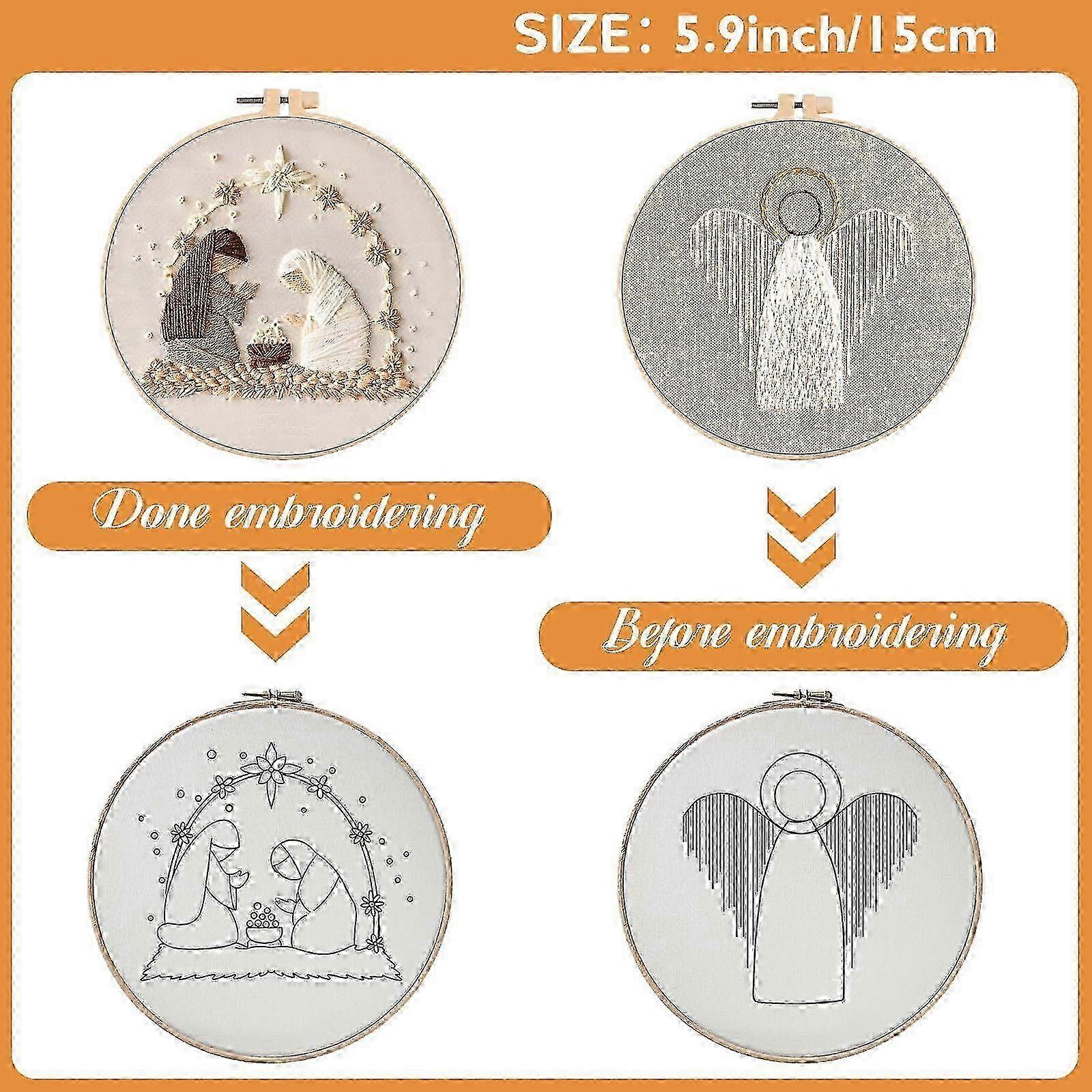 Beginner Nativity Cross Stitch Kit
