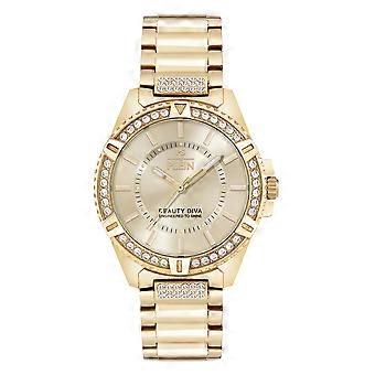 Plein Sport Damen Uhr Analog Quarz BEAUTY DIVA PSLHA0326 Edelstahl