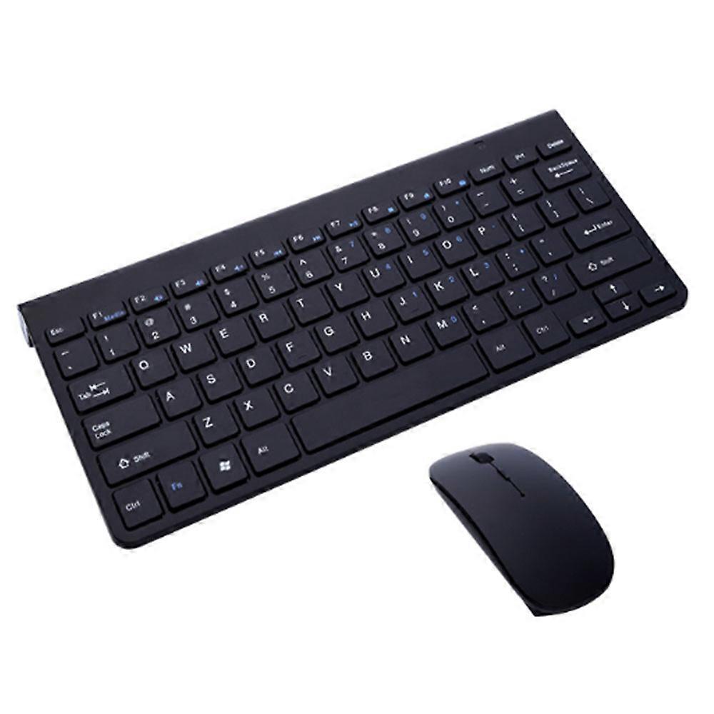 LED Indicator Wireless Keyboard Mouse Set for Office