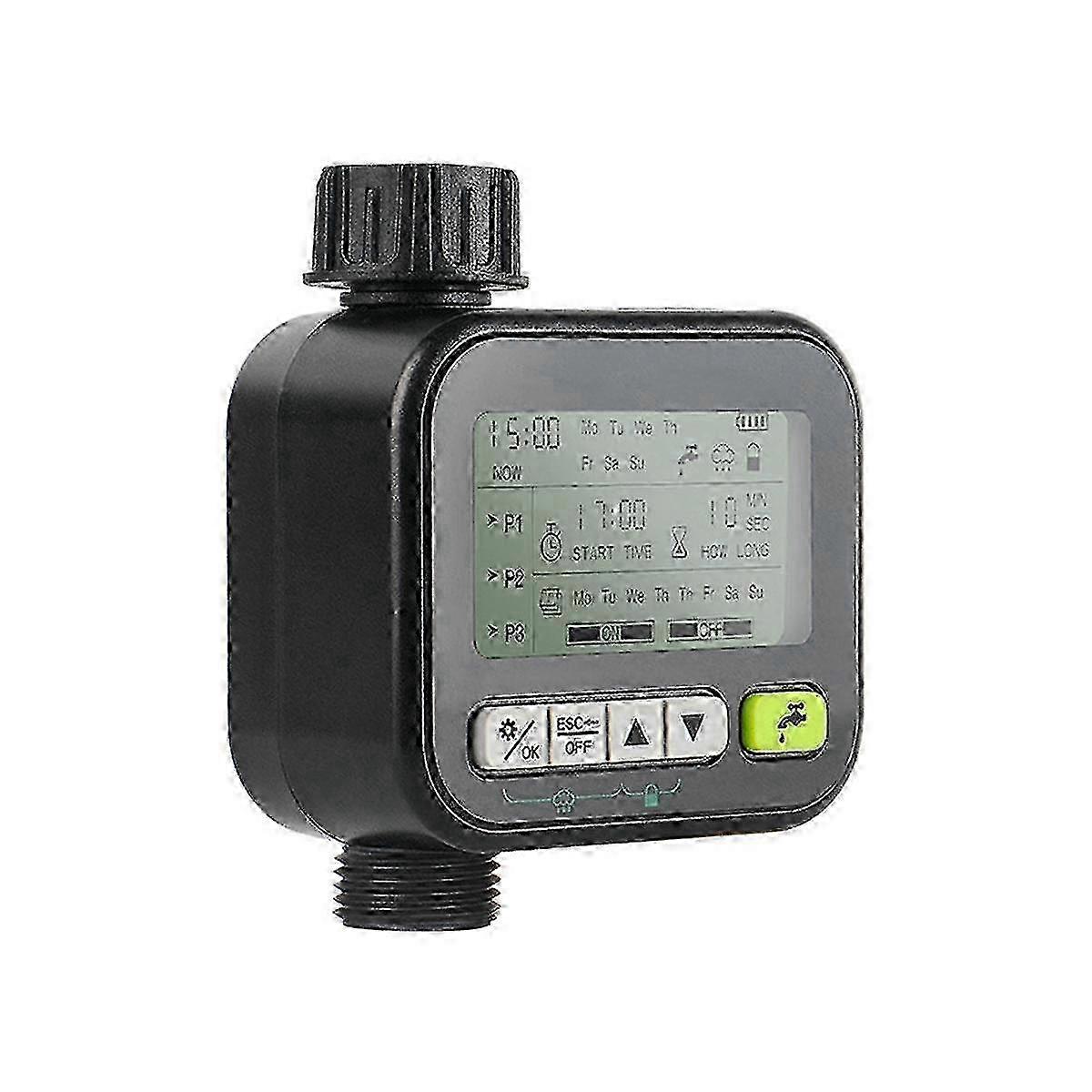 Automatic Watering Controller, Timed Garden Watering Controller, Garden Intelligent Sprinkler Irrigation System,A