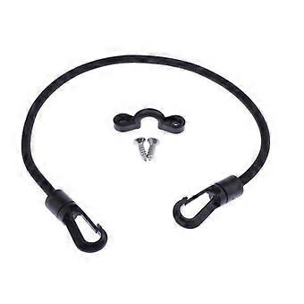 2x Kayak Fishing Rod Holder with Elastic Cable Hook Accessories A
