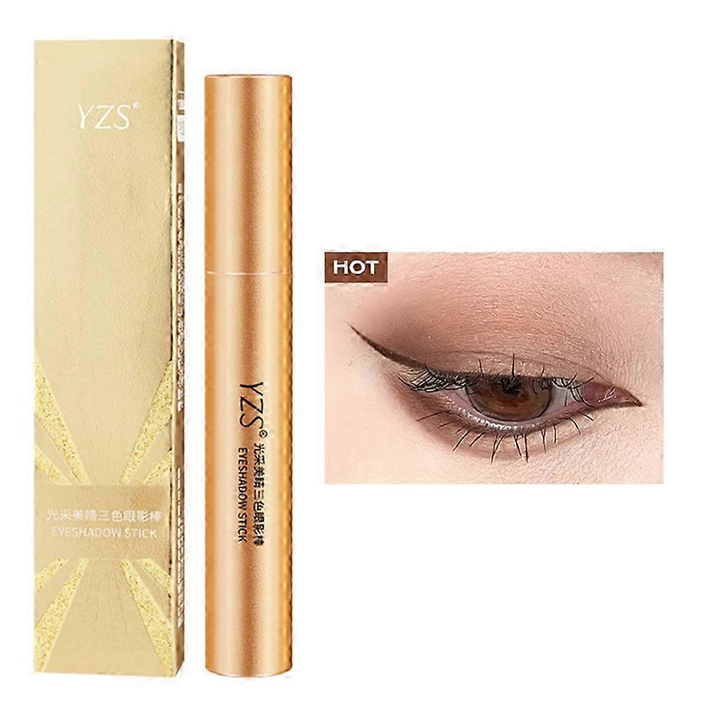 3-Color Gradient Eyeshadow Stick