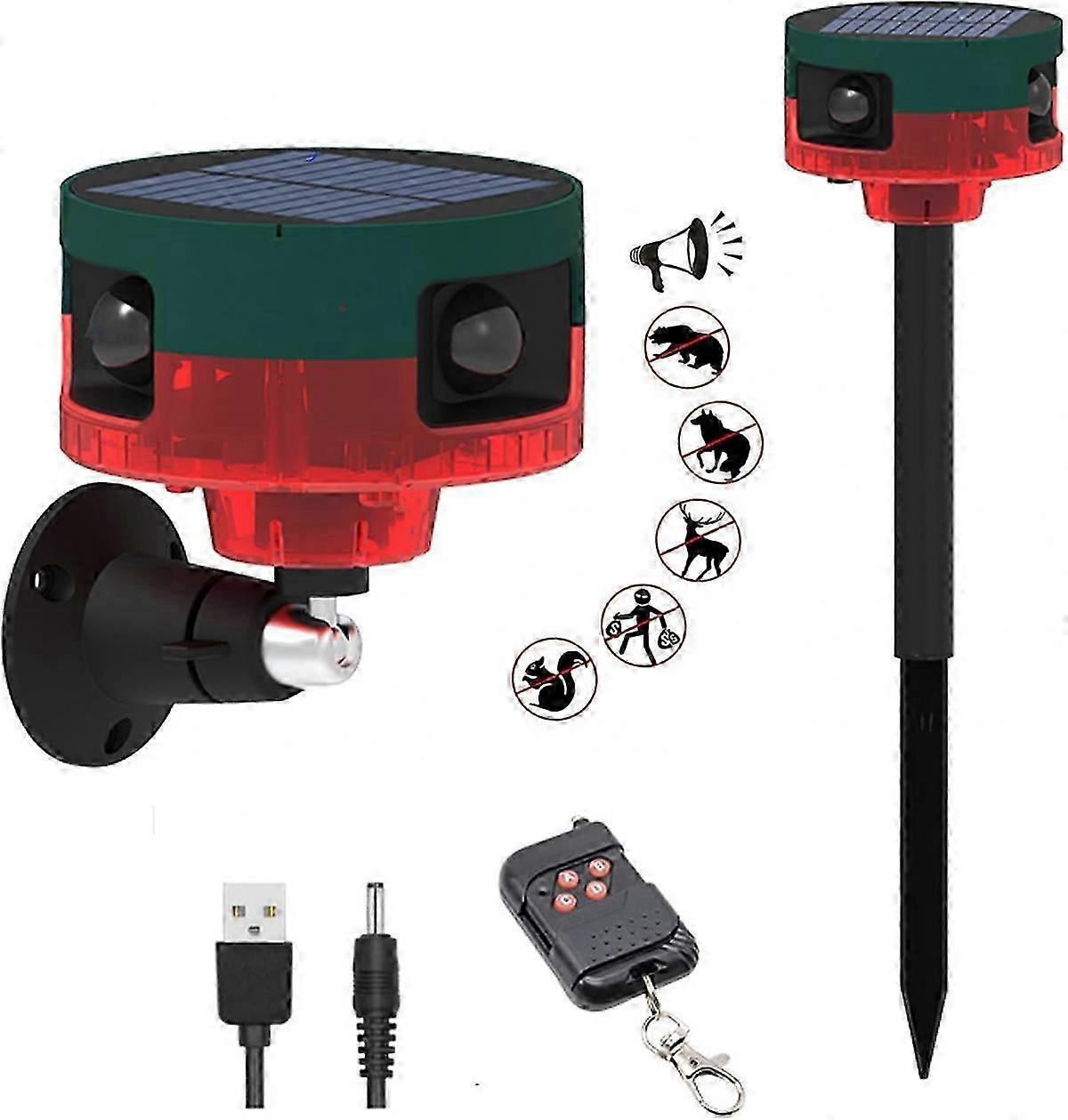 Wireless Solar Dog Bark Alarm