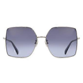 Max Mara MM0062-H DESIGN6 16W Full Rim Silver Women Square Sunglasses UV2 Original