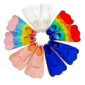 Swim Fins, Kids Swim Training Fins For Lap Swimming - POP-SHZNV