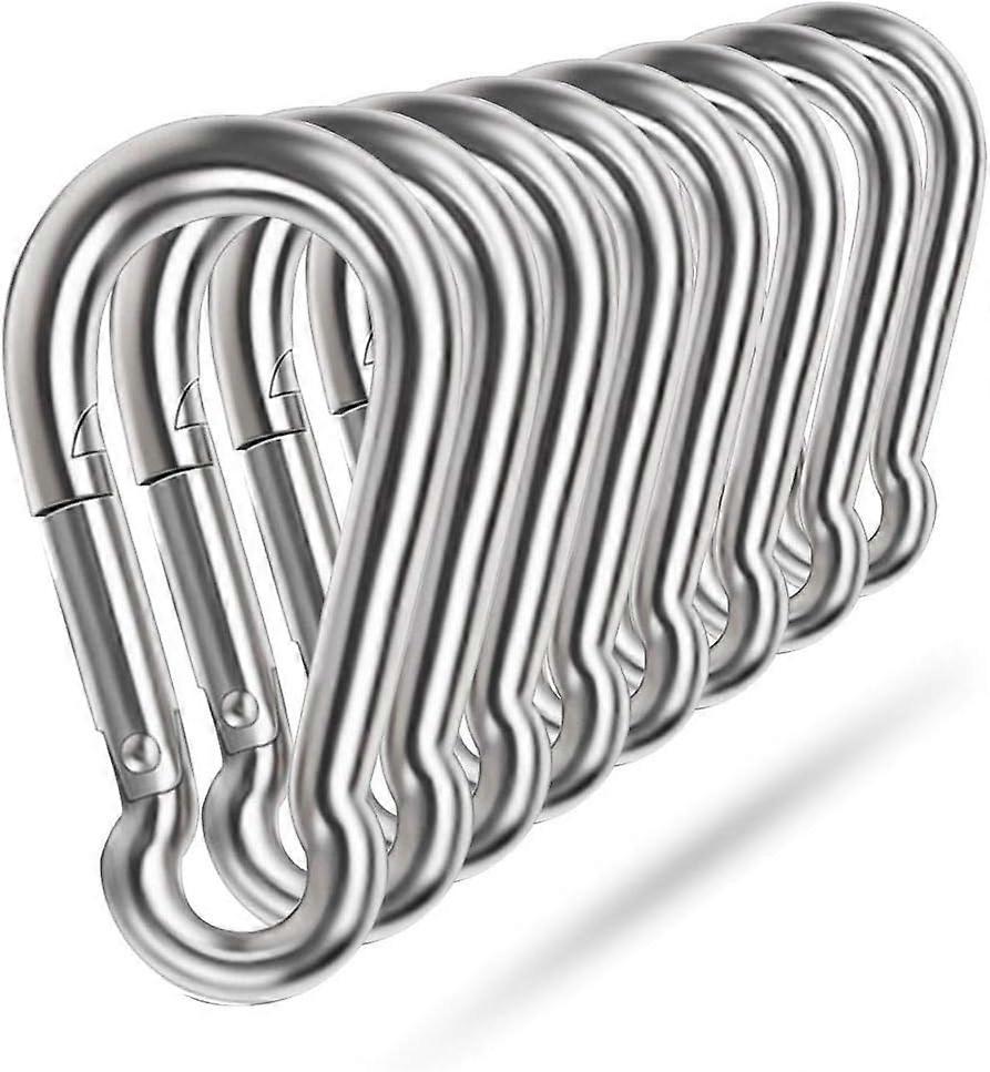 M4 304 Stainless Spring Hooks Rope Connectors