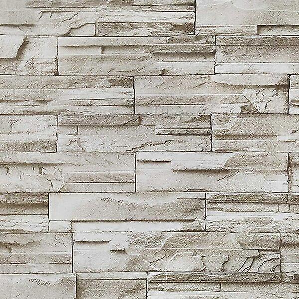 Easy-Cut Waterproof Stone Wallpaper