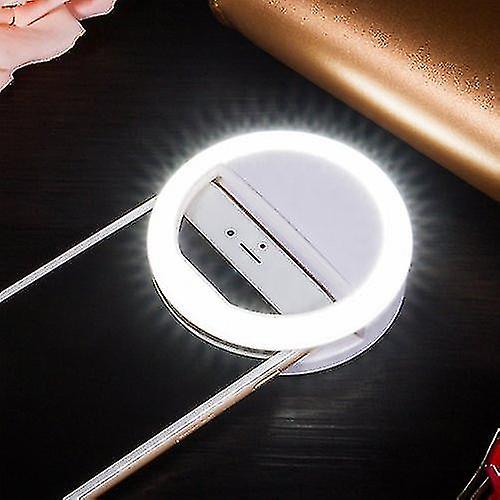 Selfie Ring Light Rechargeable Portable Clip-on Fill Light With 36 Led