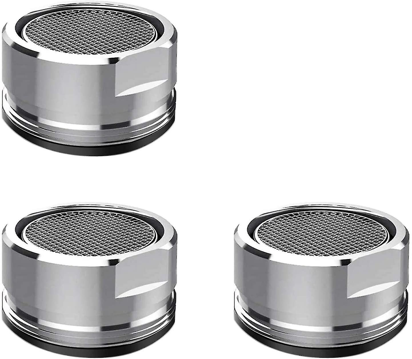 Faucet Aerator, Faucet Aerators Replacement Parts With Brass Shell, 15/16-inch 24mm Male Thread Aerator Faucet Filter With Gasket (male-24mm, 3pcs)