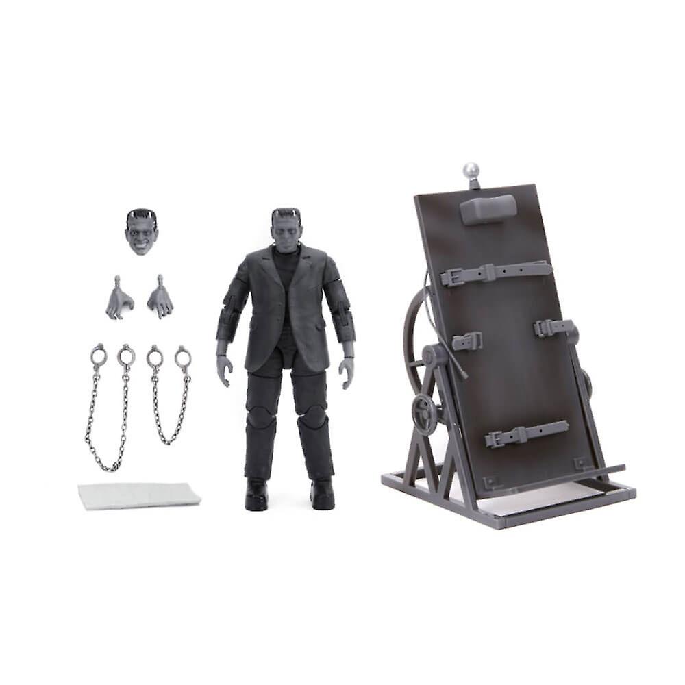 Universal Monsters Frankenstein Deluxe Action Figure Box Set Stand 6” Tall