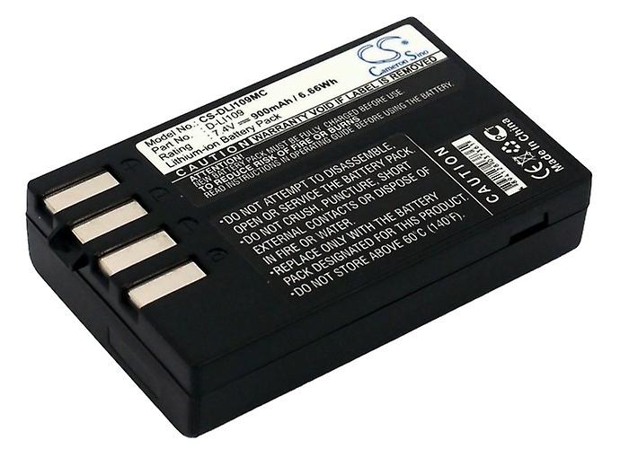 适用于宾得K2 K-2 K30 K-30 K50 K500 K-500 K-R KS1 K-S1 KS2 K-S2 D-LI109的电池