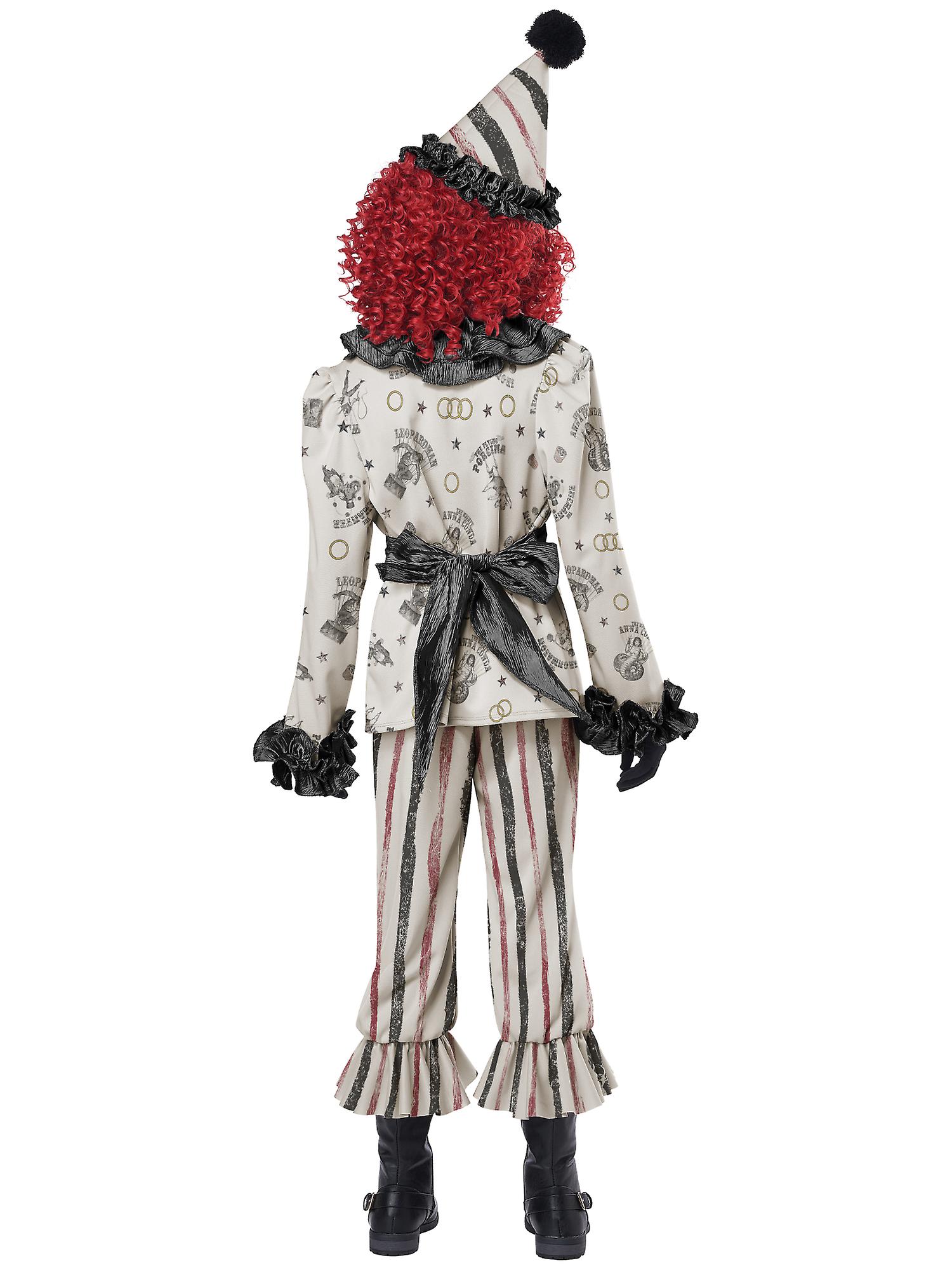 Creeper Klovn Skrekk Skummelt Vintage Ondt Jester Joker Halloween Jenter  Kostyme | Fruugo NO, image size:1500x1999