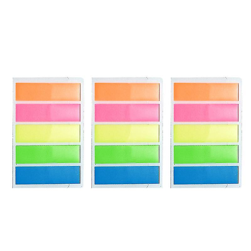 600pcs Sticky Index Tabs Page Markers Colored Book Tabs