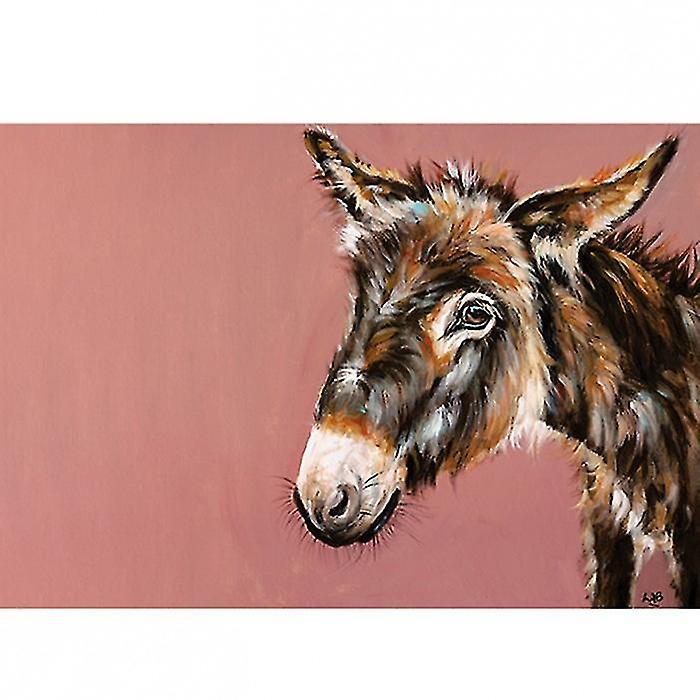 Louise Brown Delightful Donkey Print
