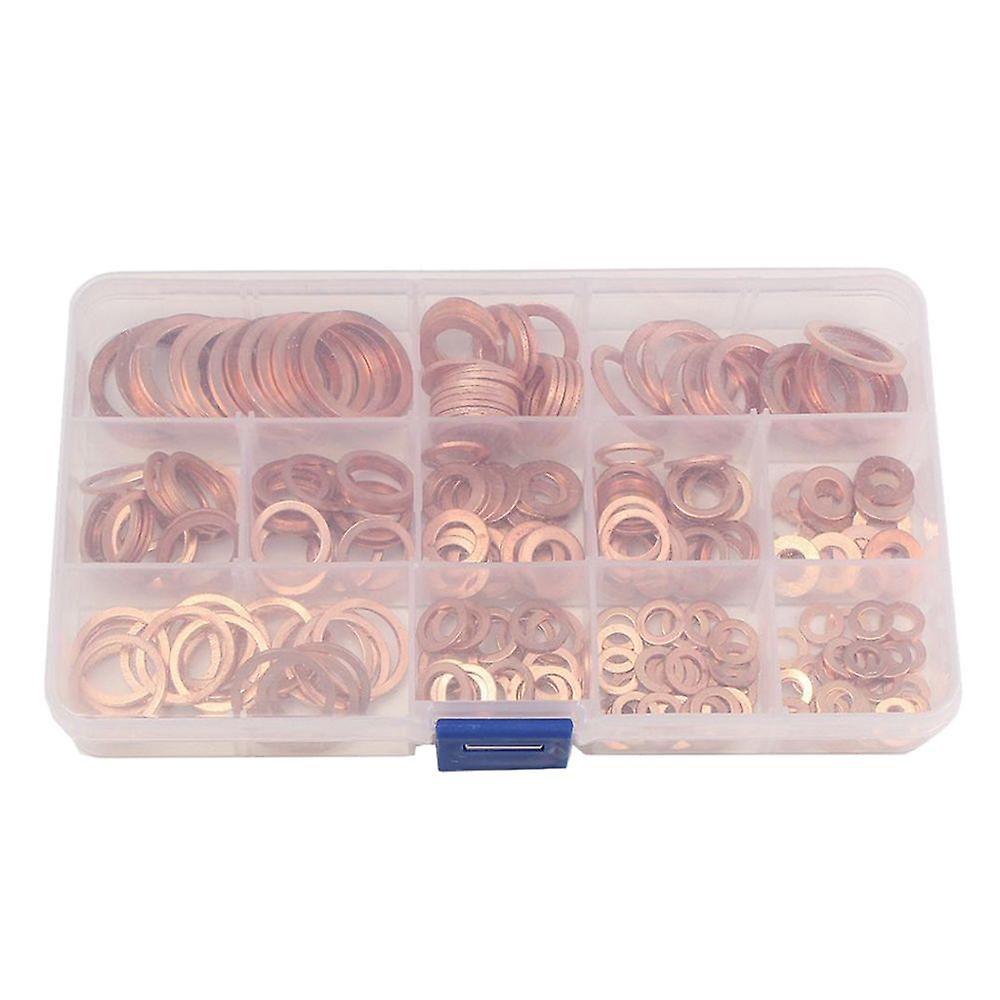 Crushed Copper Flat Washer