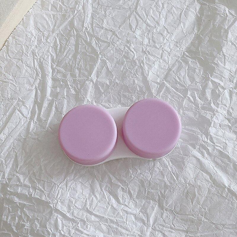 1Pcs Contact Lens L+r Cases Storage Holder Case Soaking Container Travel Accessaries Box For Lenses Contact Lenses Box