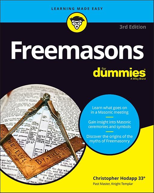 Freemasons For Dummies by Christopher Hodapp Paperback