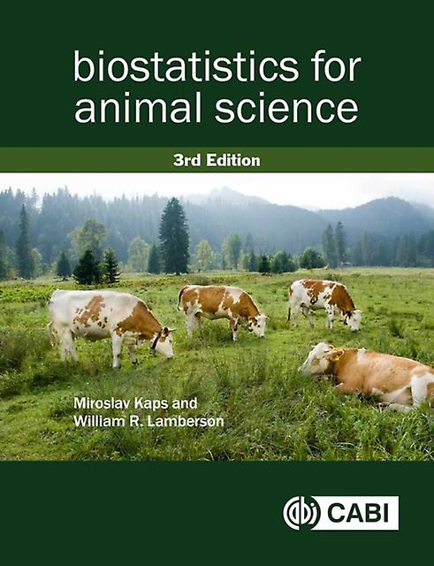 Biostatistics For Animal Science by Lamberson & William R. University of Missouri & USA Paperback