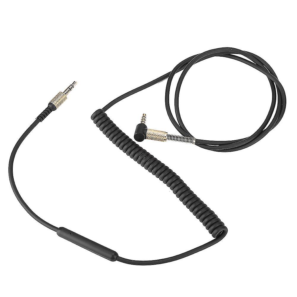 3.5mm Headset Microphone Cable for Marshall II Durable o Cord with High Sensitivity Button