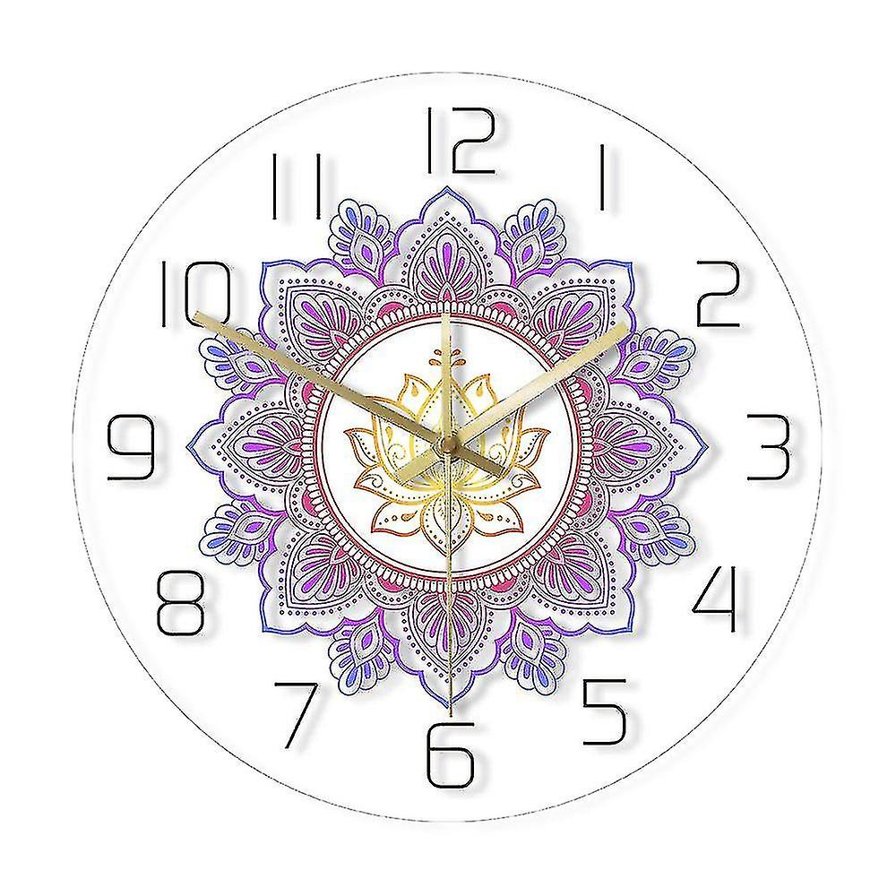 Psychedelic Wall Clock Boho Wall Decor