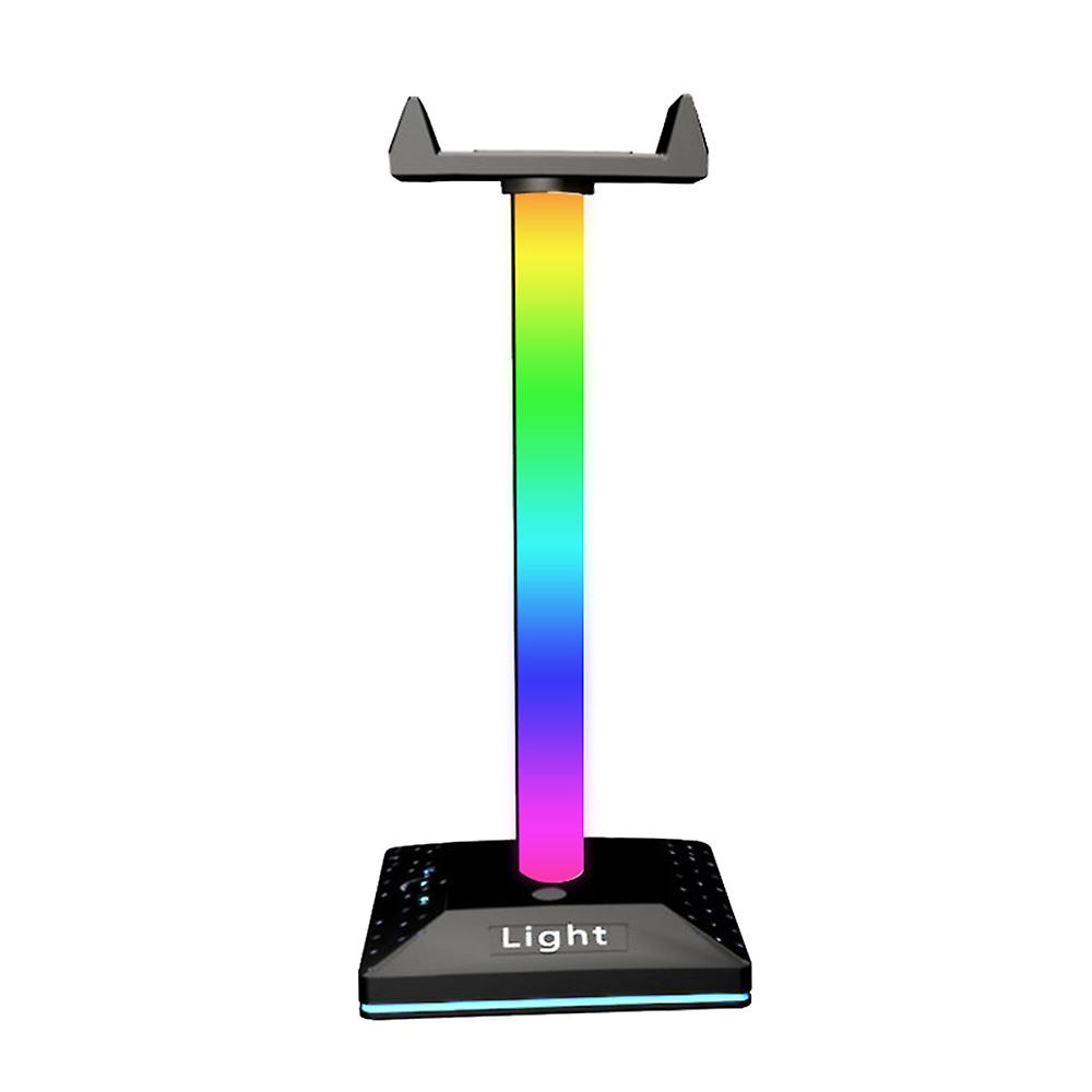 Rgb Support Casque Écouteur Stand Lumière