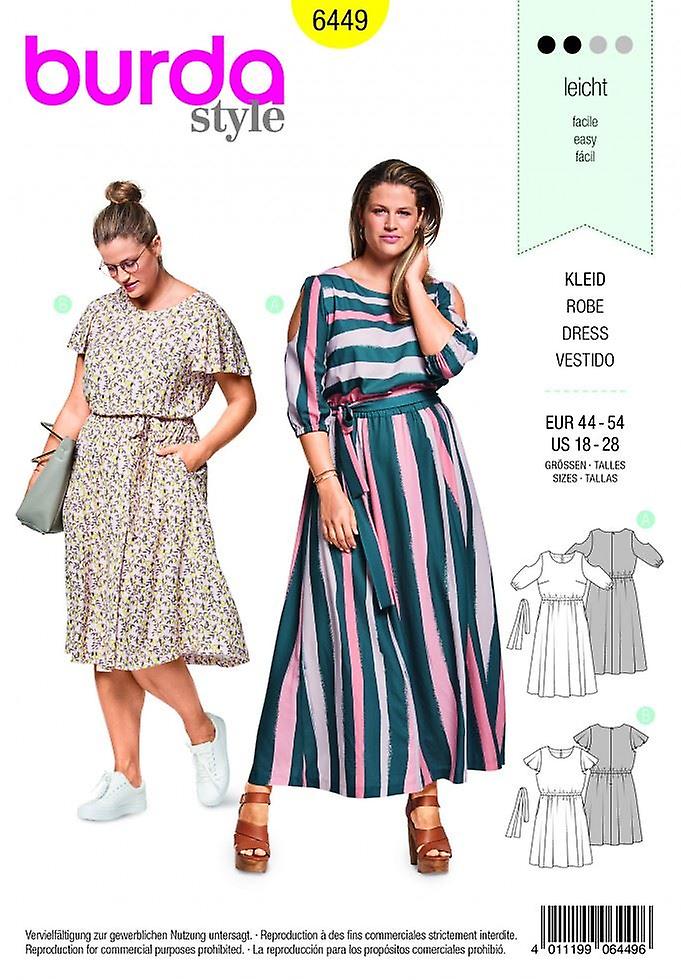 Burda Paper Sewing Pattern 6449