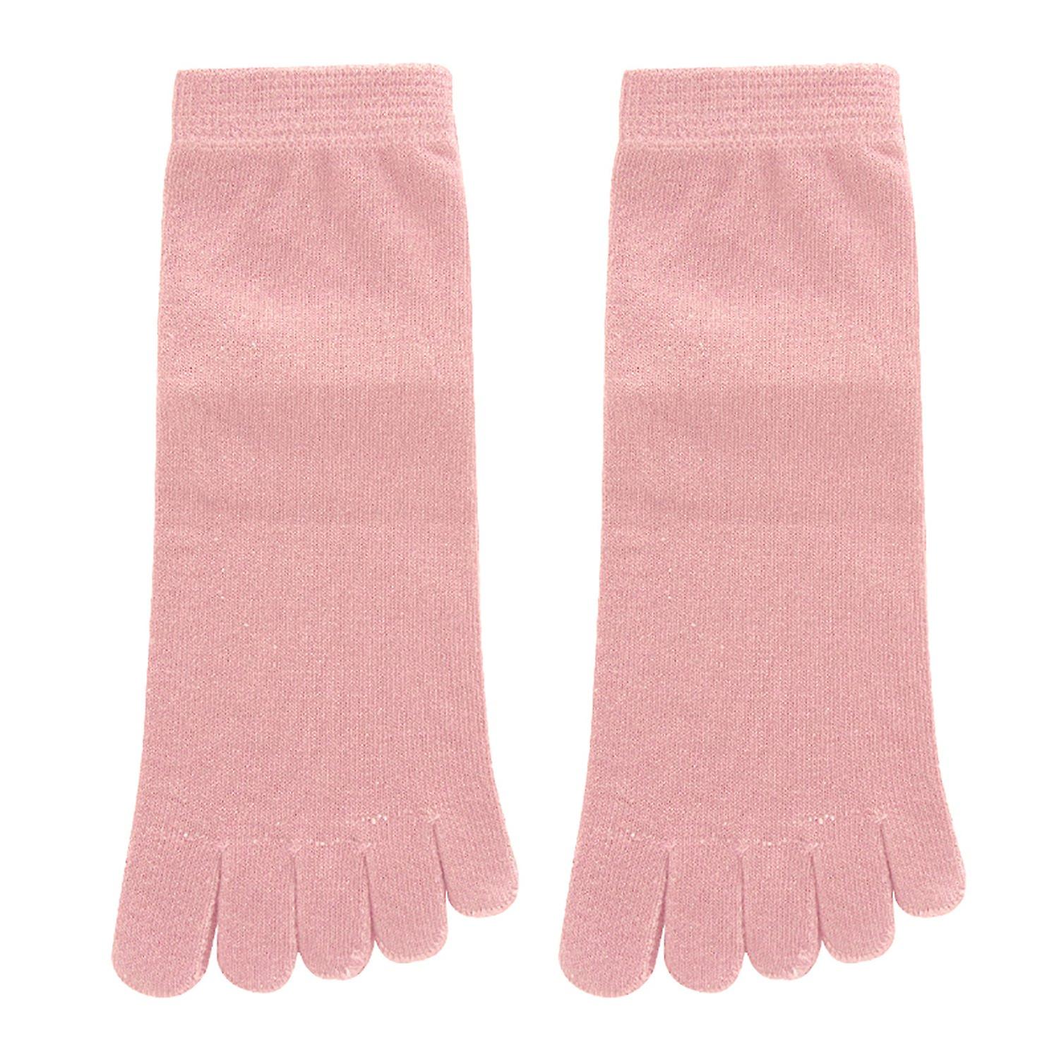 1 Pair Mid Tube Socks Sweat Absorption Breathable Soft Solid Color High Elasticity Keep Warm